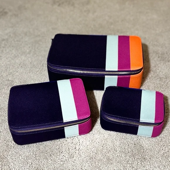 💜🧡Rothys Sugar Plum Catchall Set 💜🩷 - Picture 3 of 7